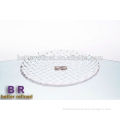 hand pressed glass cake stand